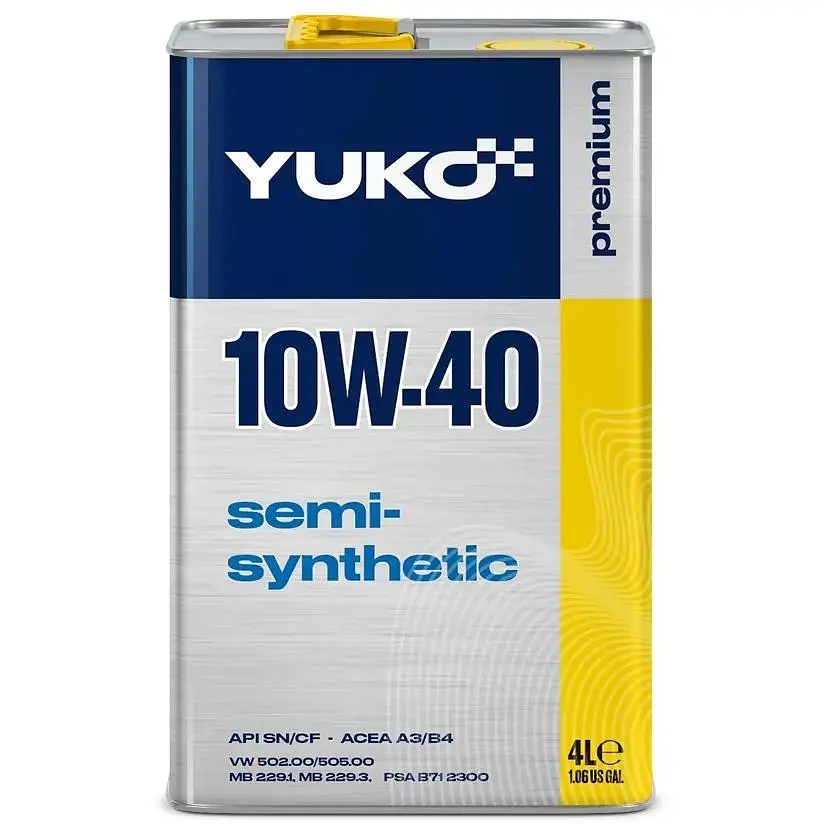 Моторна олива Yuko SEMISYNTHETIC 10W-40 4л (4820070240153)