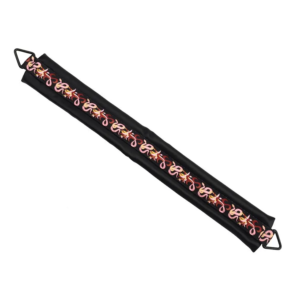 БДСМ-набір LOCKINK The Flowering Serpent Bondage Set, чорний, з малюнком у вигляді змій, 7 предметів - фото 8