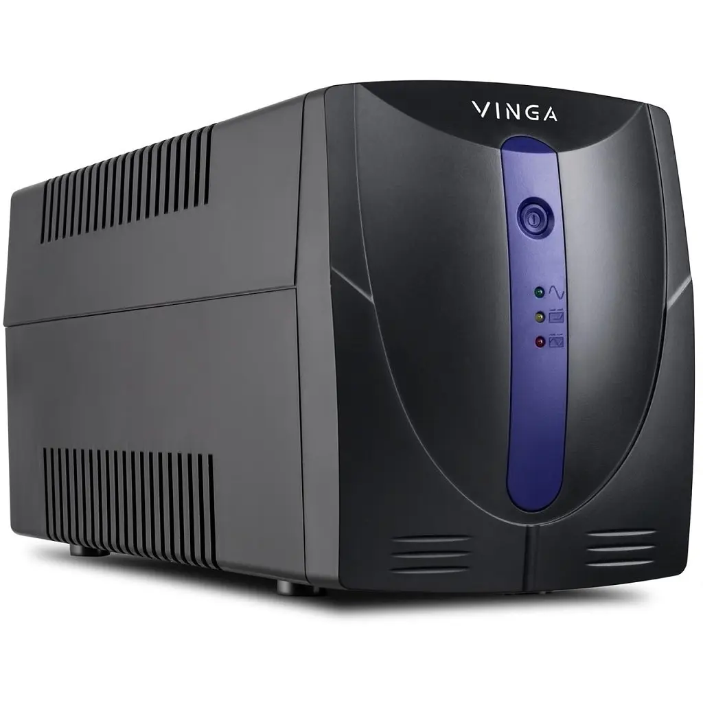 Пристрій безперебійного живлення Vinga LED 1200VA plastic case with USB (VPE-1200PU) - фото 6