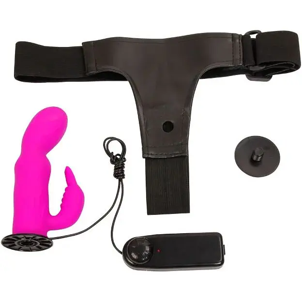 Страпон женский Lybaile Ultra Harness BW-022042, Фіолетовий - фото 5