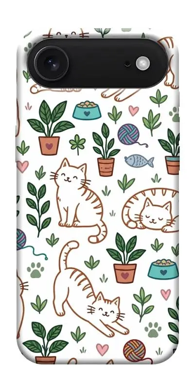 TPU чохол Demsky Cats pattern для Apple iPhone 17 Air (6.5")