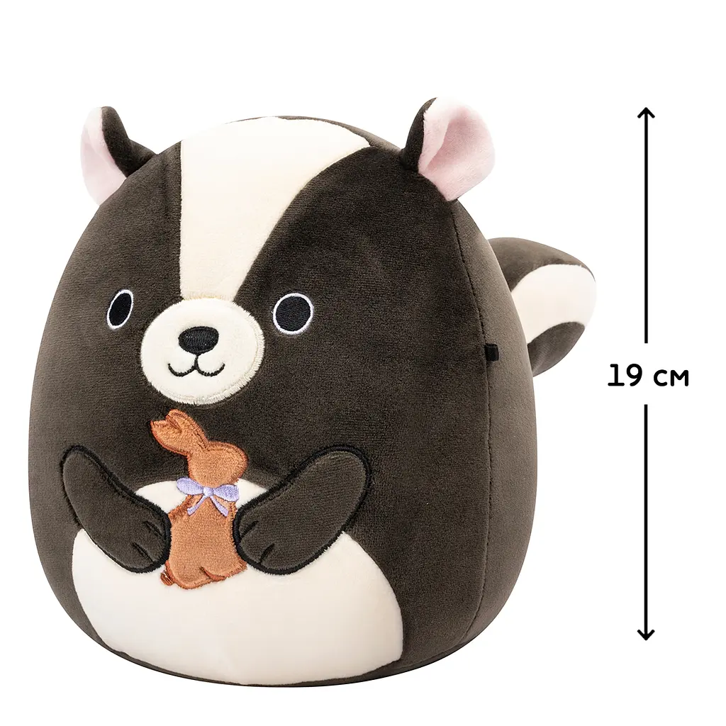 М'яка іграшка Squishmallows Скунс Скайлер 19 см (SQER01228) - фото 6