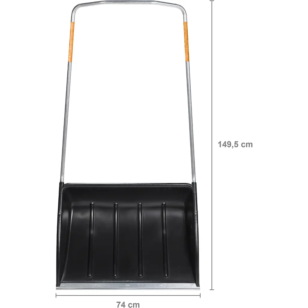 Скрепер-волокуша Fiskars SnowXpert 143021 для прибирання снігу (1003470) - фото 2