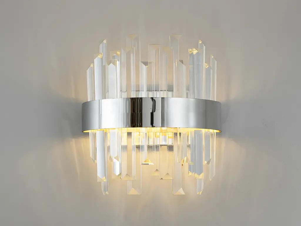 Светильник настенный LED Diasha 836/2CH 18W 990 лм хром - фото 2