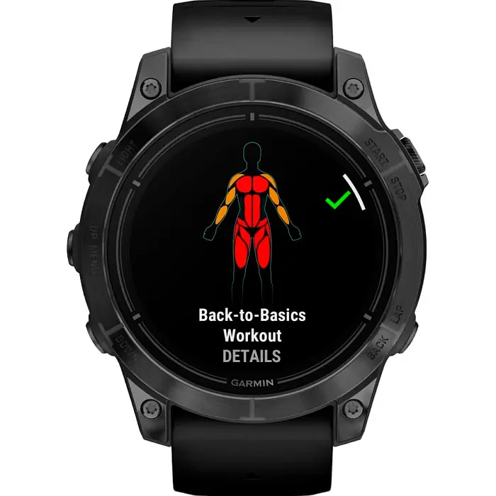 Смарт-годинник Garmin Epix Pro (Gen 2) Standard Edition 47mm Slate Gray with Black Band (010-02803-00) [86538] - фото 7