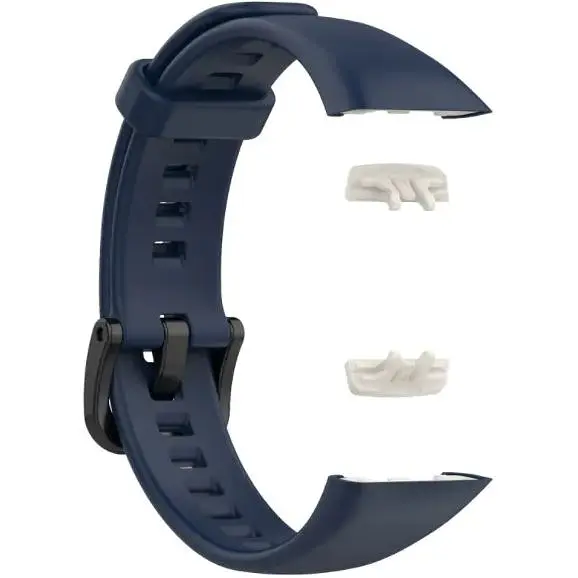 Ремінець DK Silicone Sport Band Classic для Honor Band 6 / 7 (011342) (dark blue) - фото 3