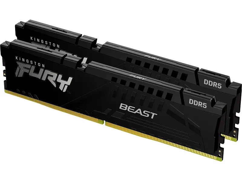 Пам'ять для настільних комп'ютерів Kingston FURY 64 GB (2x32GB) DDR5 6400 MHz Beast EXPO (KF564C32BBEK2-64) - фото 2