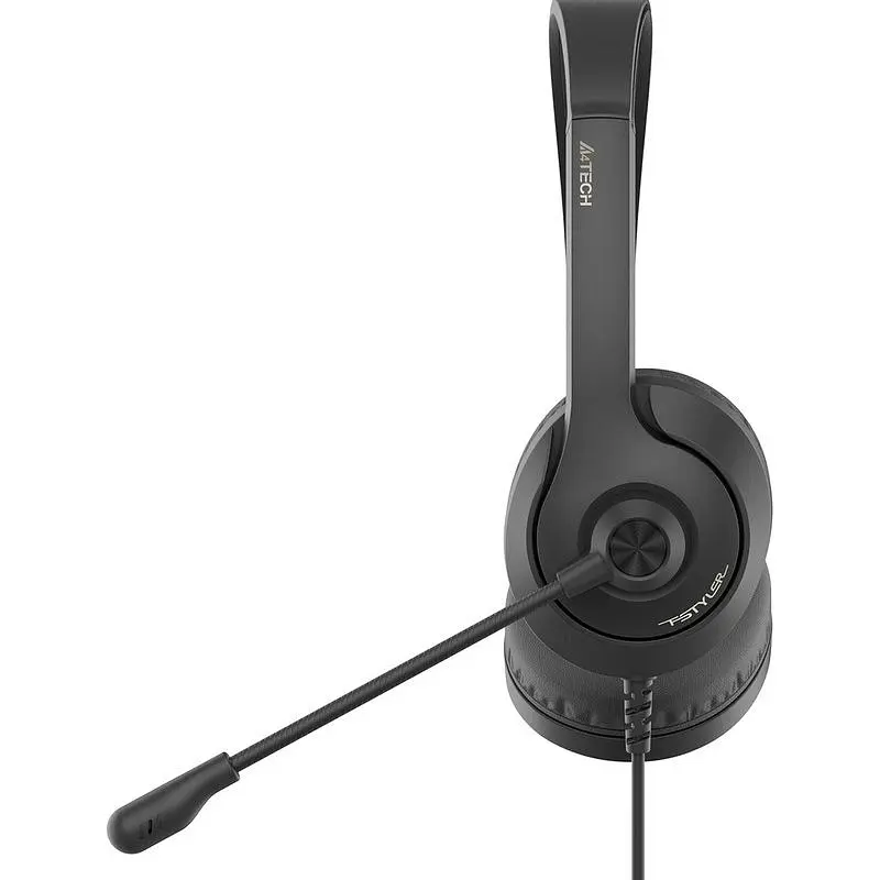 Комп'ютерна гарнітура A4Tech FH100U Black - фото 6