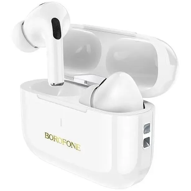 Наушники с шумоподавлением Borofone BW59 Plus ANC noise reduction беспроводные белые - фото 3
