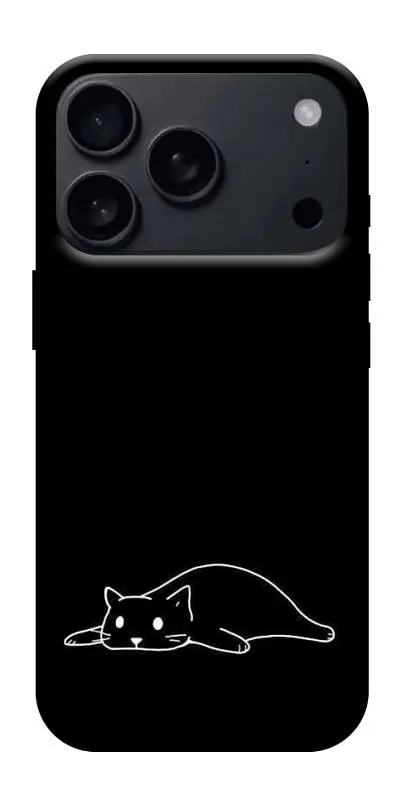 TPU чохол Demsky Lazy cat для Apple iPhone 17 Pro (6.3")