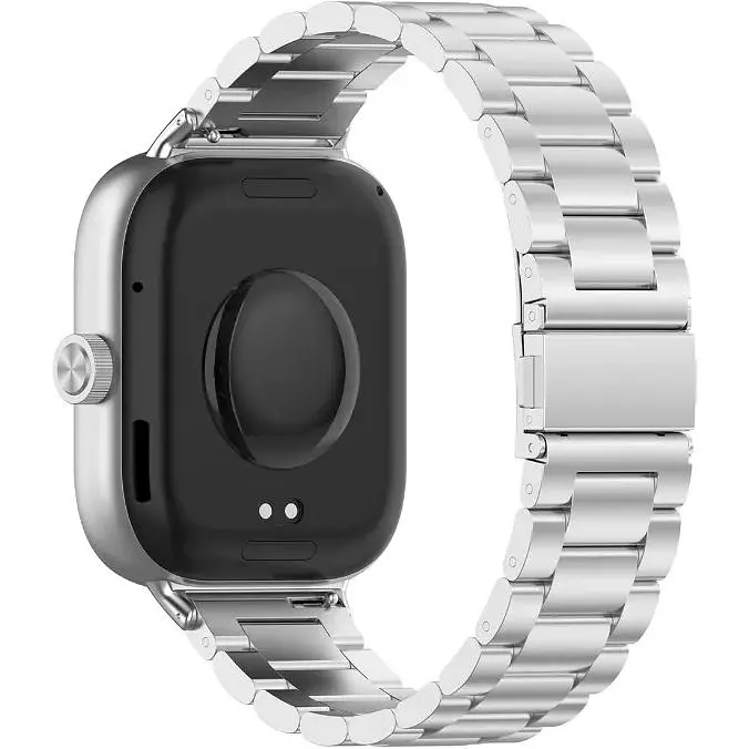 Ремінець DK CDK для Xiaomi Redmi Watch 4 Metal Fitlink Steel Band (017764) (silver) - фото 3