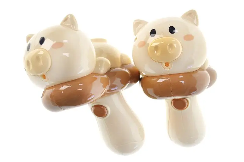 Іграшковий водяний пістолет свинка Flying Pig Water Gun R18С (Н) (набір 2 штуки) у коробці р.23х9х14см - фото 3