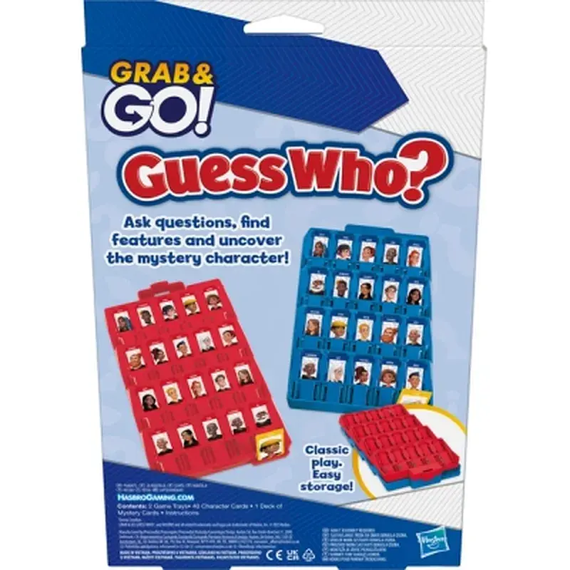 Настільна гра Hasbro дорожня Вгадай хто? (F8257)