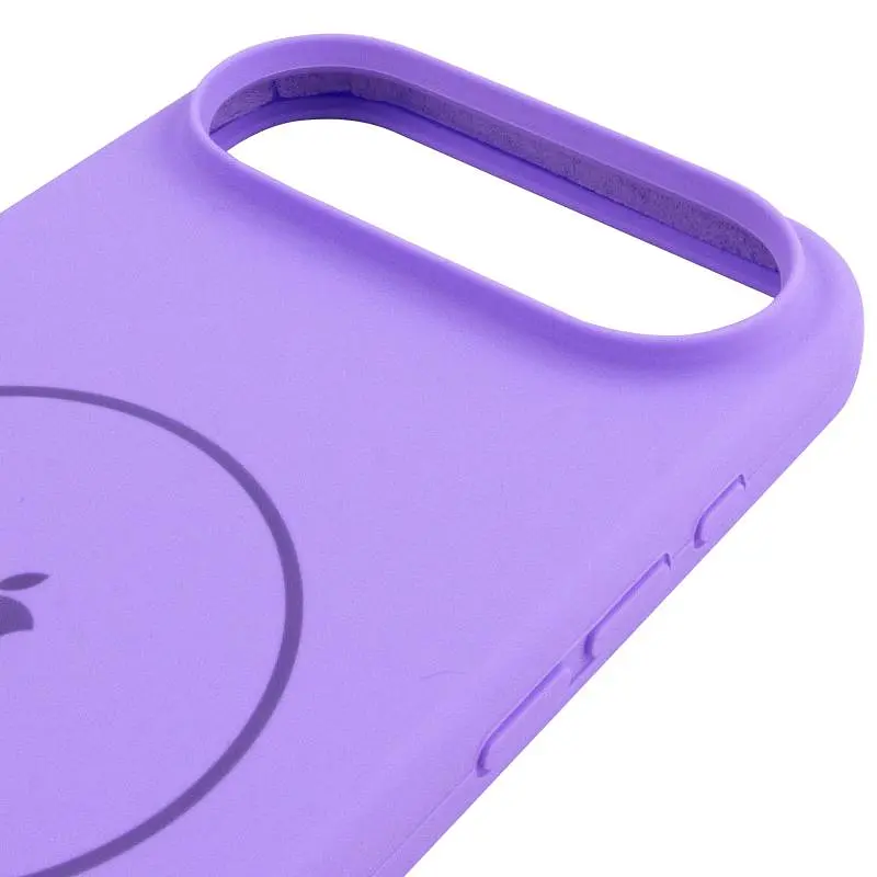 Чехол Epik Silicone Case Full Protective (AA) V2 with MagSafe для Apple iPhone 17 Air (6.5) Сиреневый / Dasheen - фото 4
