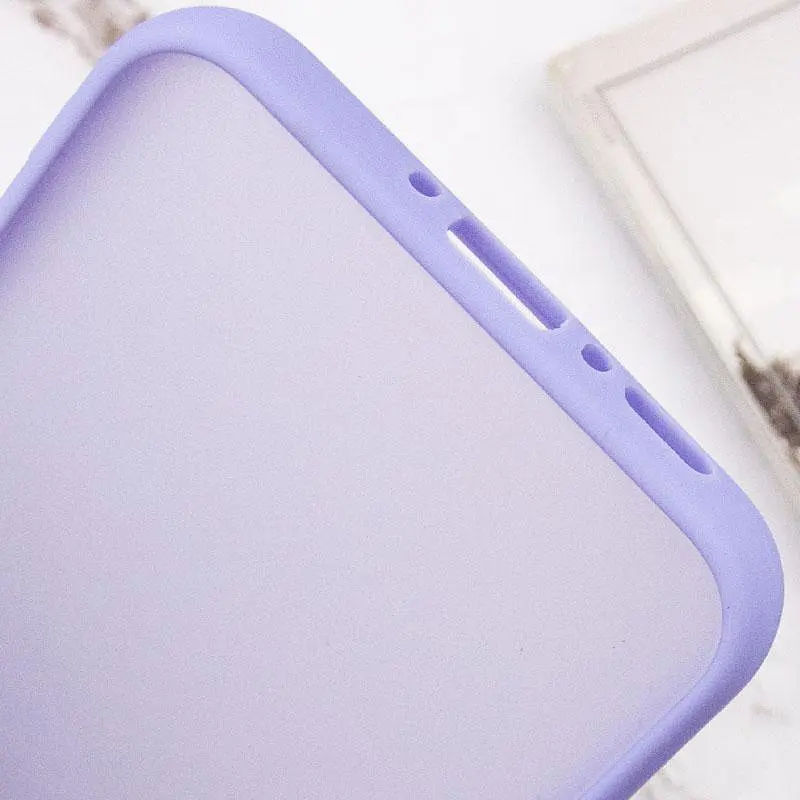 Чохол TPU+PC Lyon Frosted для Samsung Galaxy S25 Ultra Purple - фото 6