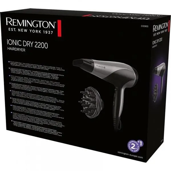 Фен Remington Ionic Dry D3190S - фото 9