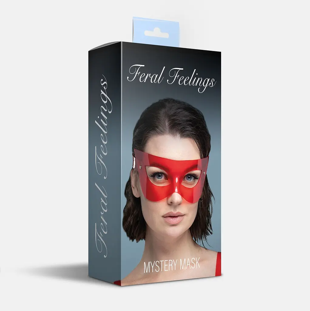 Маска Feral Feelings - Mystery Mask Red Trannsparent - фото 2