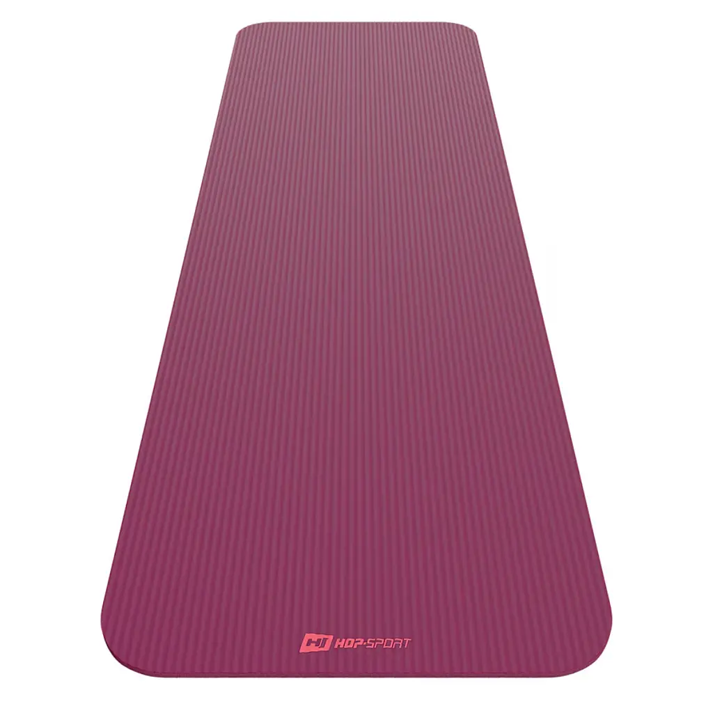 Коврик для йоги Hop-Sport HS-NB010GM NBR 1см ягідний - фото 2