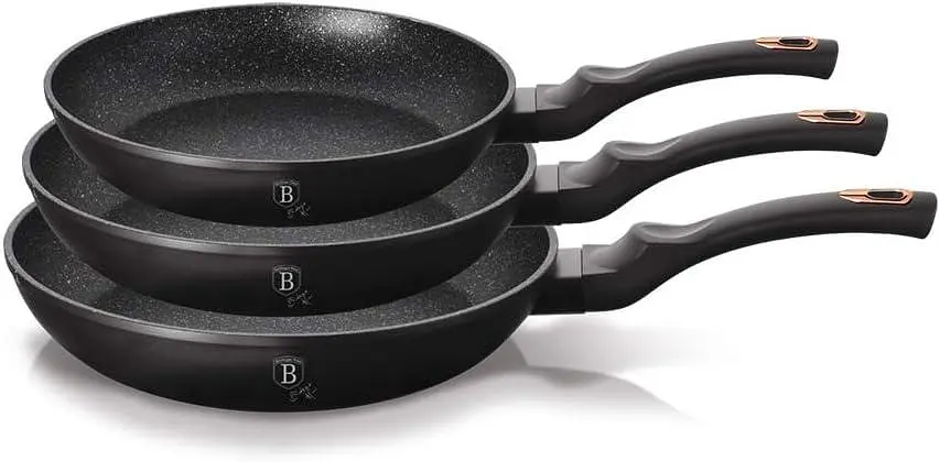 Набір сковородок із 3 предметів Black Rose Collection Berlinger Haus kuh0014013