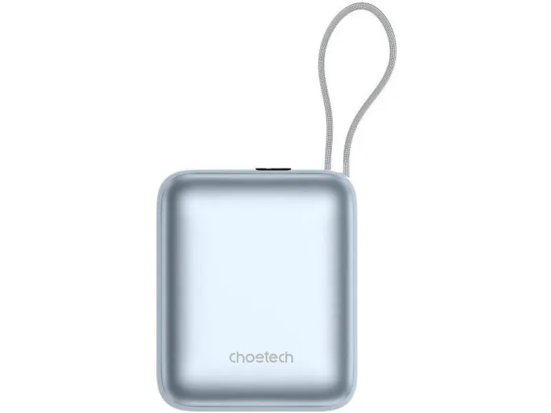Зовнішній акумулятор (Power Bank) Choetech B832 10000mAh 35W Light Blue (B832-LBE) - фото 2