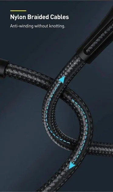 Кабель Baseus Water Drop-shaped Lamp Super Charge Cable USB to Type-C 66W 1m CATSD-M01 Black - фото 4