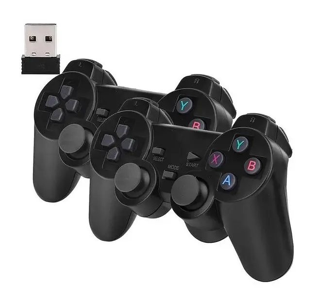 Портативна ігрова приставка Game TV Stick 5G, мініконсоль консоль hdmi з бездротовими джойстиками для тв - фото 4