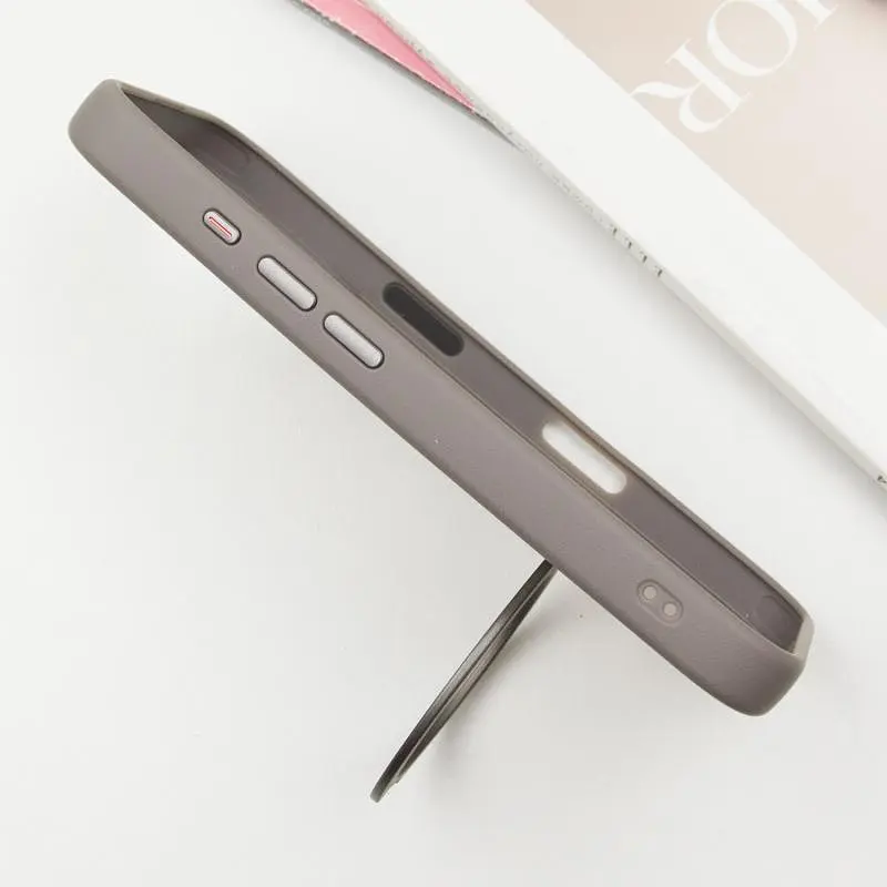 Чехол Ummi Colorful with MagSafe HQ Ring для Apple iPhone 16 (6.1) Grey - фото 5