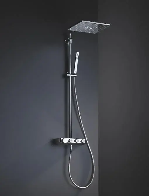 Душевая система с термостатом Grohe Euphoria SmartControl System 310 Cube Duo 30412 - фото 9