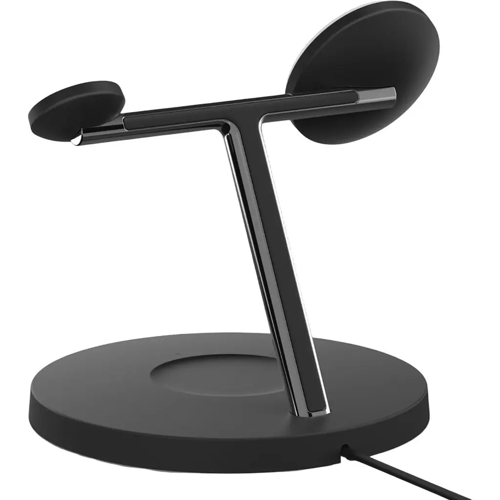 Бездротовий зарядний пристрій Belkin 3in1 MagSafe Black (WIZ017VFBK) [170632] - фото 4