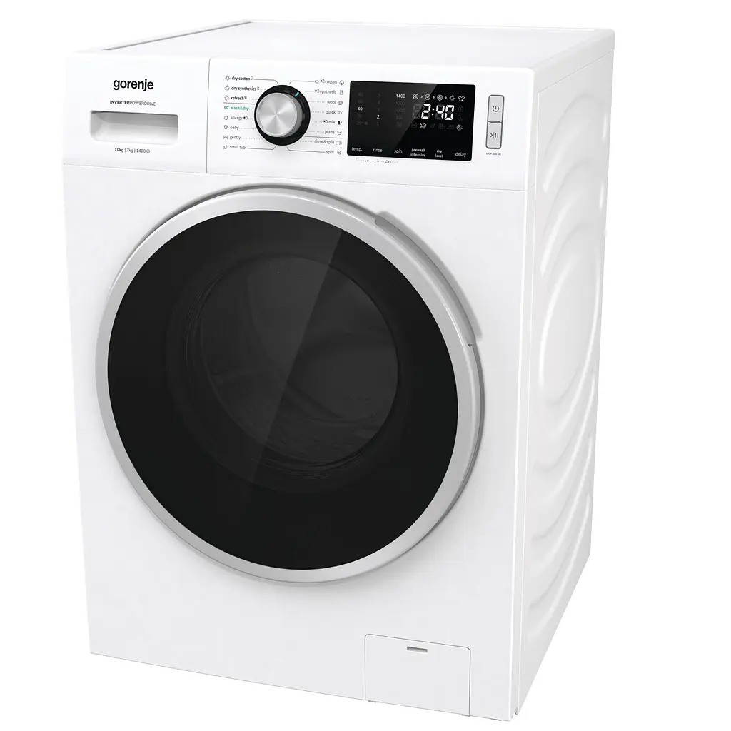 Стиральная машина Gorenje с сушкой WD10514 /1400 об/мин/ 10 кг/ 60 см/LED дисплей (WD10514) - фото 3