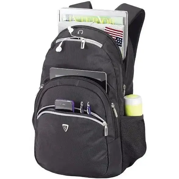 Рюкзак для ноутбуку Sumdex 15.6 дюймів Чорний (PON-389BK) - фото 3
