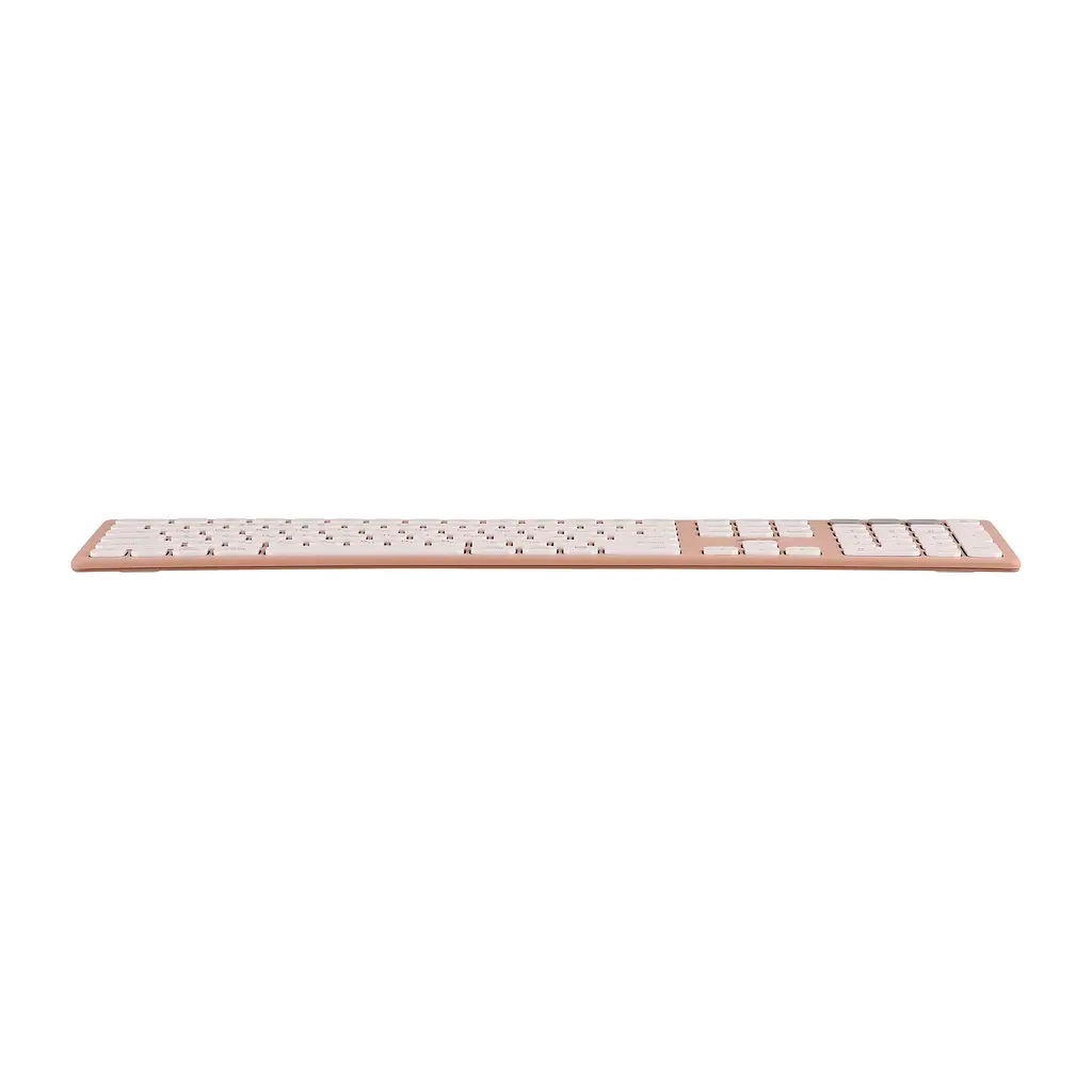 Клавиатура ножничная KS270 109key, WL/BT, EN/UK, розово-белый 2E teh0013860 - фото 4