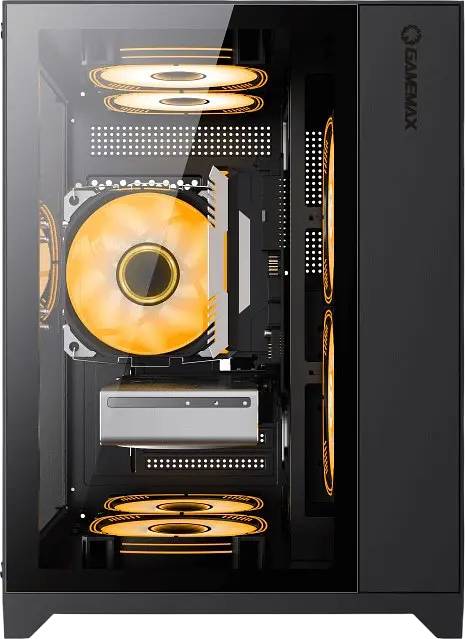 Корпус GameMax Infinity Mini Black (Infinity Mini Black) - фото 2