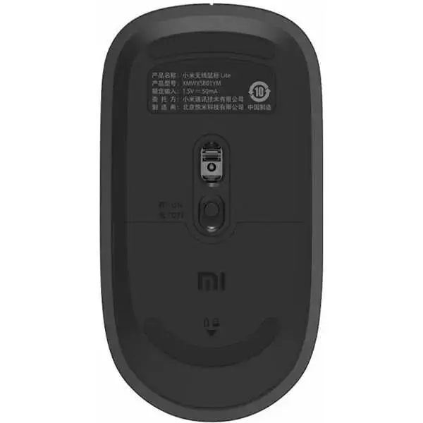 Мышка Xiaomi Mouse Lite BHR6099GL черная - фото 5