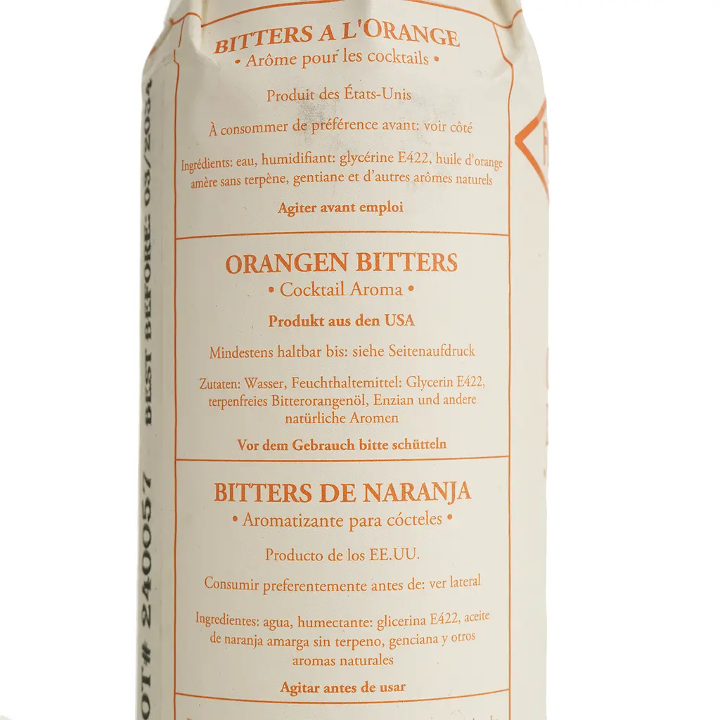Биттер Fee Brothers West Indian Orange 9% 0.15 л - фото 4