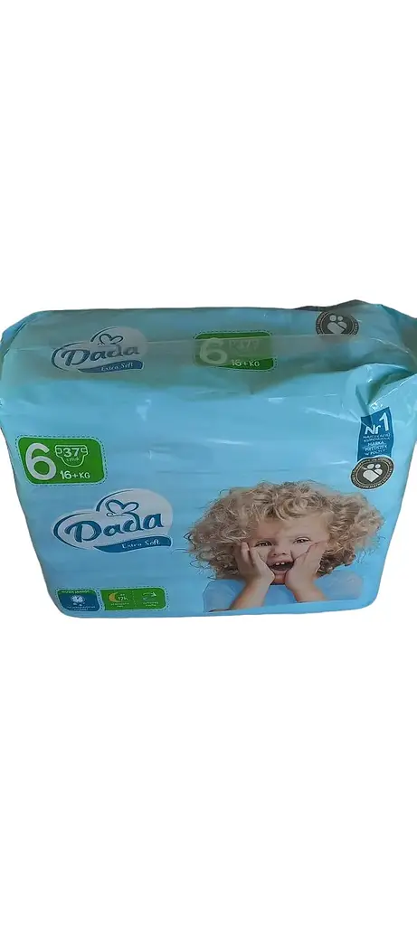 Подгузники детские памперсы Dada NEW Extra Soft №6, 37 шт в упаковке, для детей от 16кг и более - фото 3