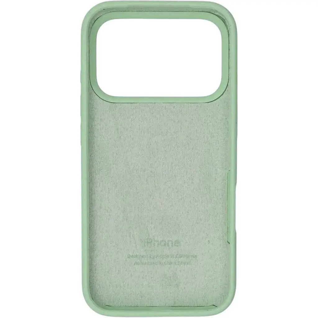 Чохол Silicone Case для Apple iPhone 17 Pro Mint AA [145219] - фото 2