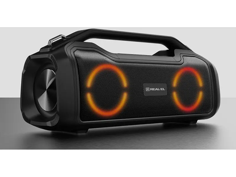 Портативна акустика REAL-EL X-747 Black (EL121600013) - фото 3