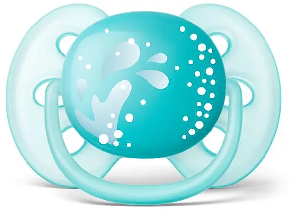 Пустушка Philips Avent Ultra Soft для хлопчика, 6-18 місяців , 2 шт. (SCF226/22) - фото 3