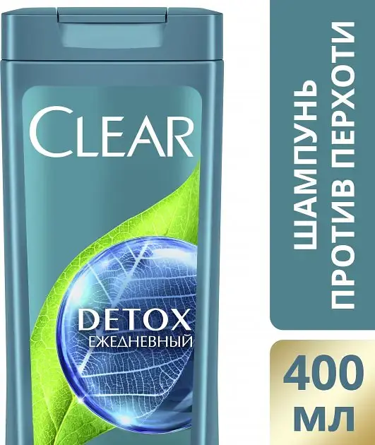 Шампунь-детокс проти лупи Clear на кожен день 400 мл - фото 4