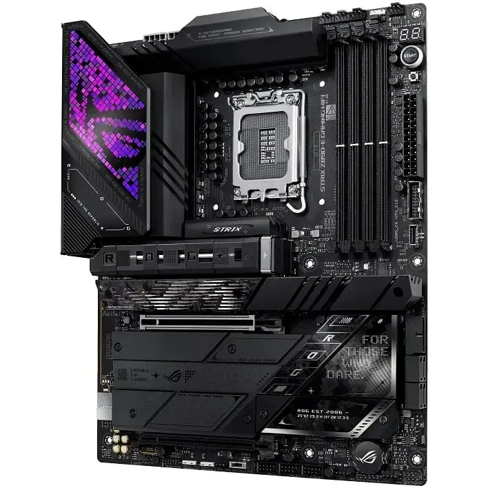 Материнська плата Asus Rog Strix Z890-E Gaming WIFI s1851 Z890 4xDDR5 M.2 DP HDMI Wi-Fi BT ATX - фото 7