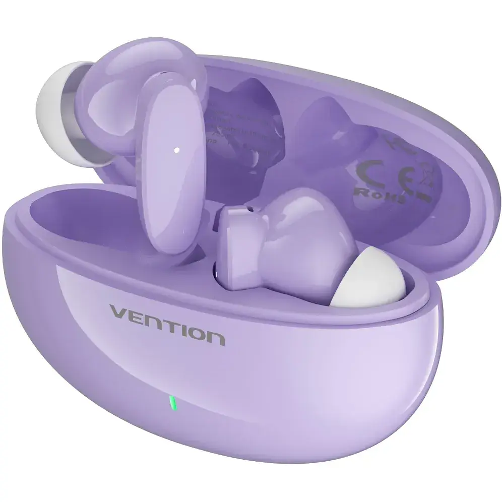 Навушники TWS Vention Elf Earbuds E01 Purple - фото 2