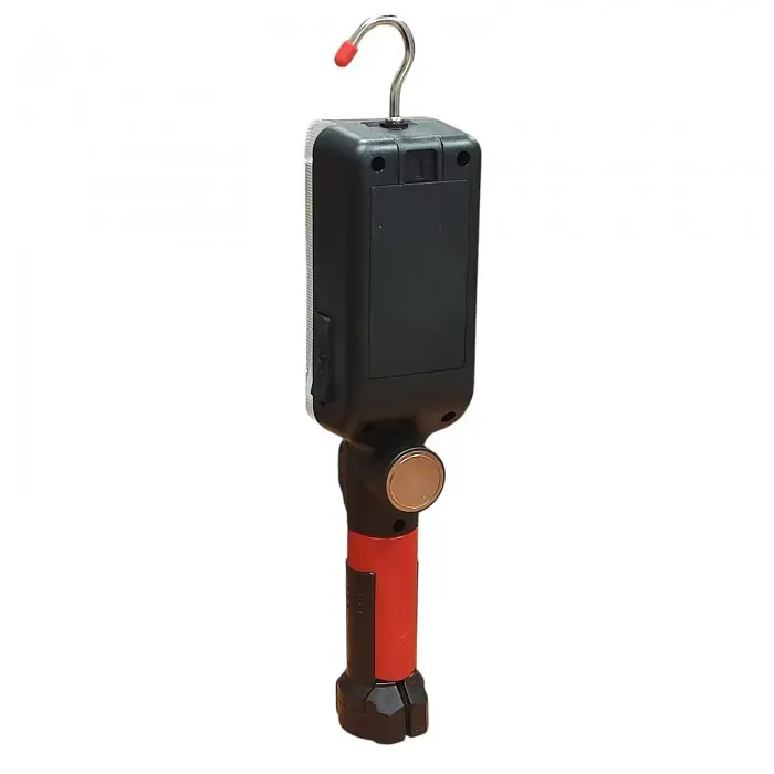 Фонарь аккумуляторный X-Balog BL-8859-B COB с магнитом и крючком для подвешивания 2 АКБ 18650 - фото 8