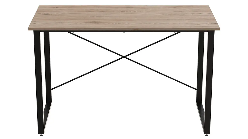 Компьютерный стол Ferrum-decor Дейв 75x140x60 черный ДСП Дуб Сан-Марино 32мм (FRD-101991) - фото 3