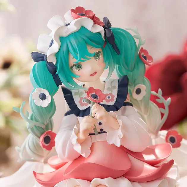 Фігурка FuRyu Noodle Stopper Хацуне Міку Vocaloid Hatsune Miku Flower Fairy Anemone 15 см FR NS VHM 15 - фото 2