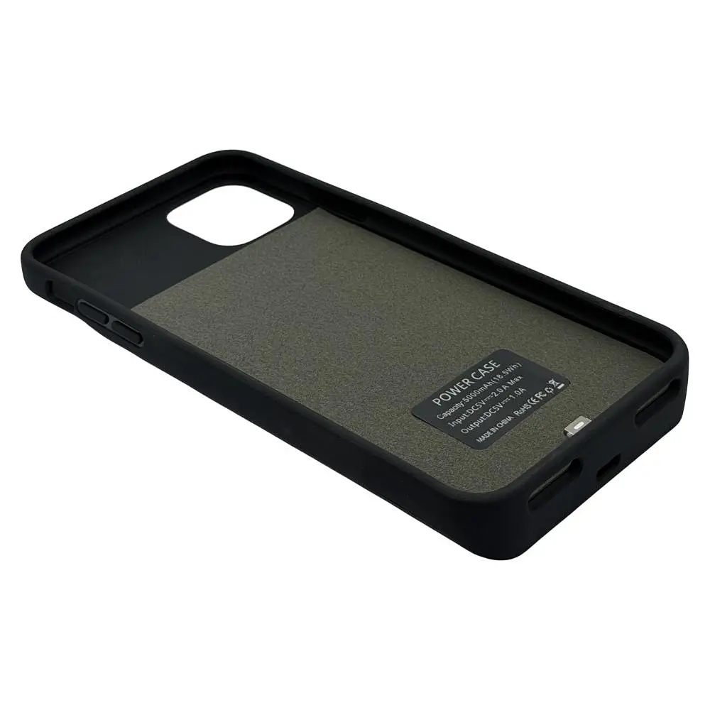 Чохол-акумулятор XON PowerCase для iPhone 11 Pro Max 5000 mAh Чорний (PCBS1111450B 1226) - фото 4