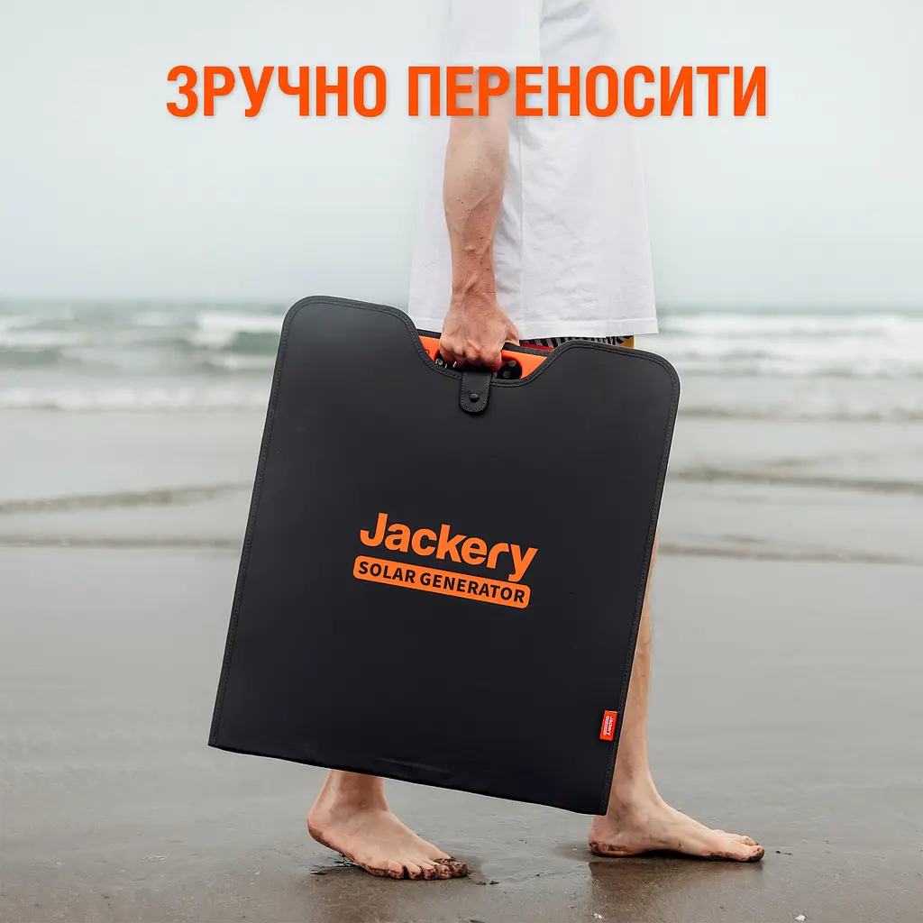 Портативна сонячна панель Jackery SolarSaga 200W [74698] - фото 4
