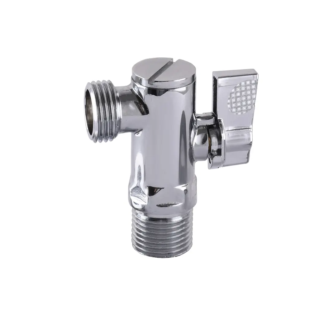 Кран кульовий кутовий з фільтром Solomon 1/2″x3/4″ А7041(7043) 000001162 - фото 4