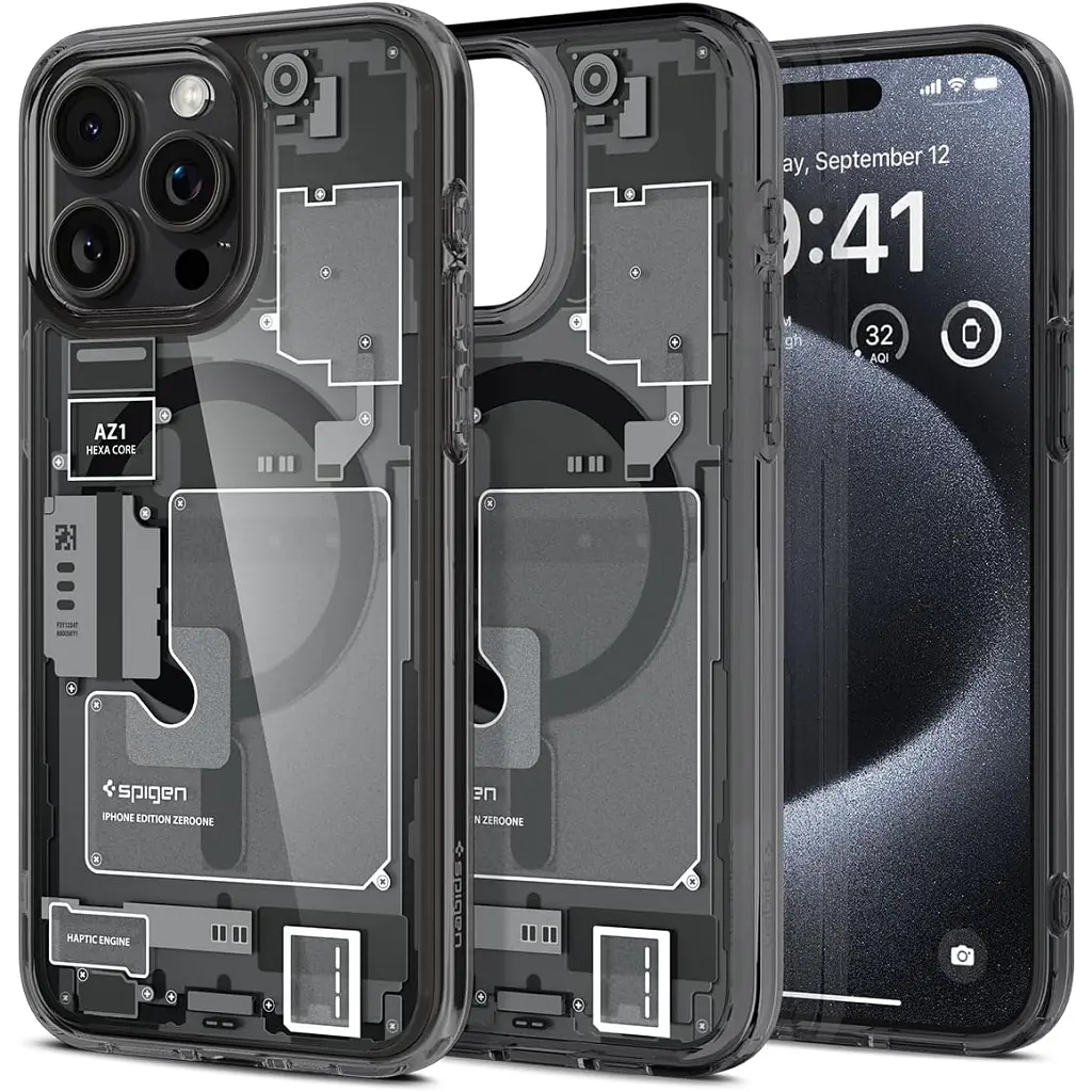 Чехол для мобильного телефона Spigen Apple iPhone 15 Pro Ultra Hybrid MagFit Zero One (ACS06721) - фото 2