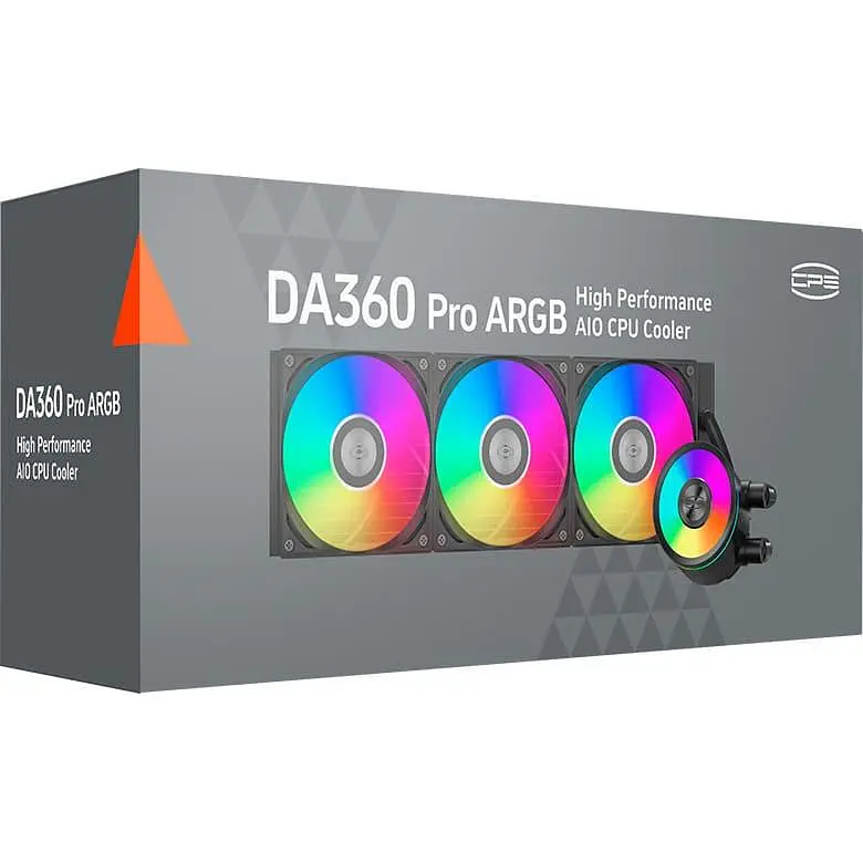 СВО PcCooler PсCOOLER DA360 PRO ARGB Black (DA360Pro-BKAWXL-GL) - фото 7